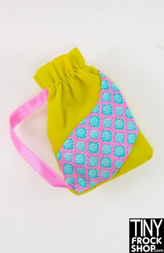 12" Fashion Doll Asymmetrical Cinch Beach Bag