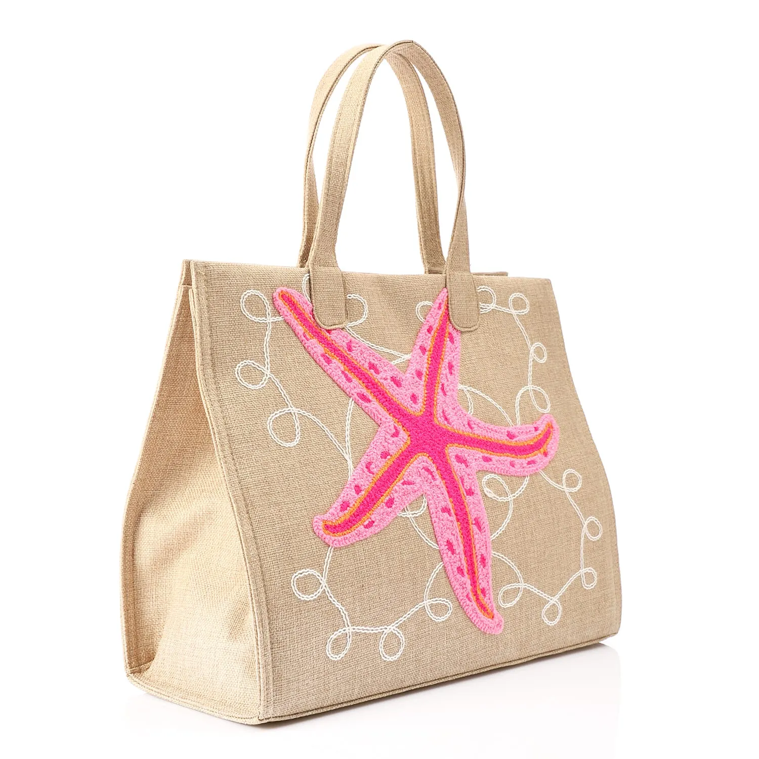 Accessorize Large Beach Straw Tote Bag