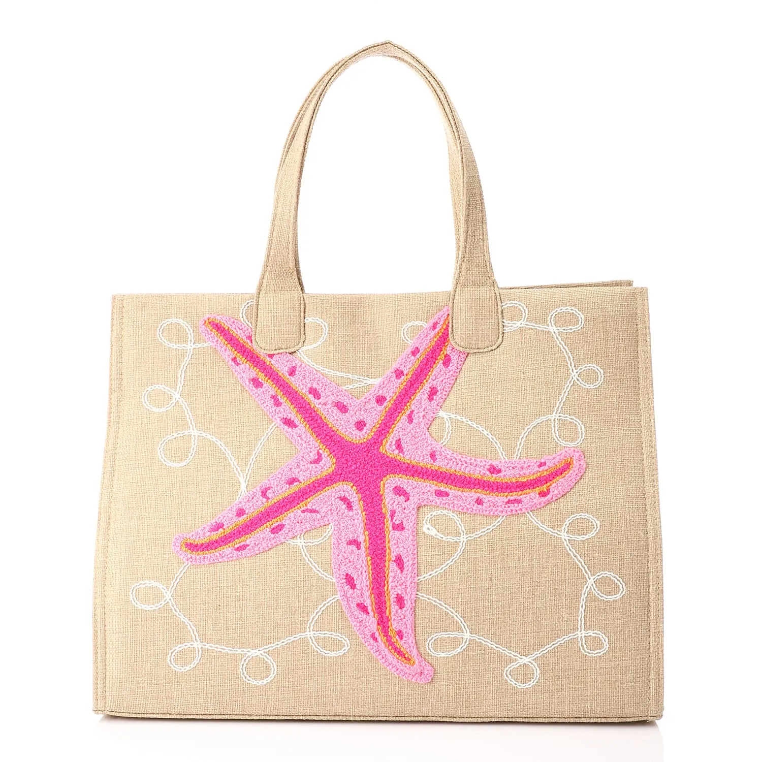 Accessorize Large Beach Straw Tote Bag