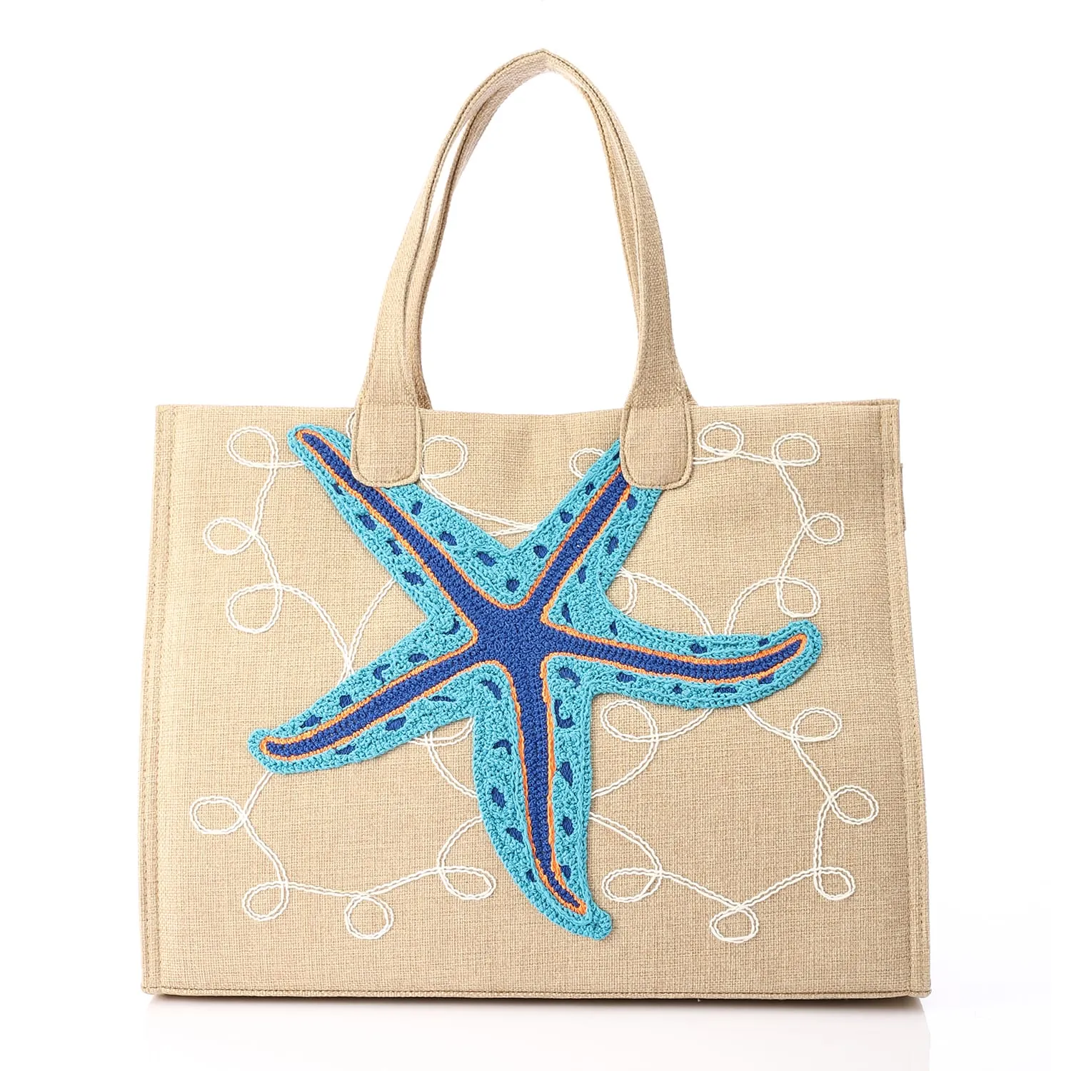 Accessorize Large Beach Straw Tote Bag