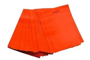AGRASHRI ENTERPRISES D Cut Red Cloth Carry Bag (Pack of 50 )