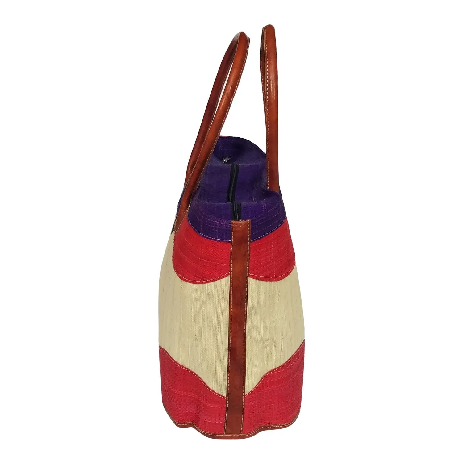 Aliciah: Raffia Bag
