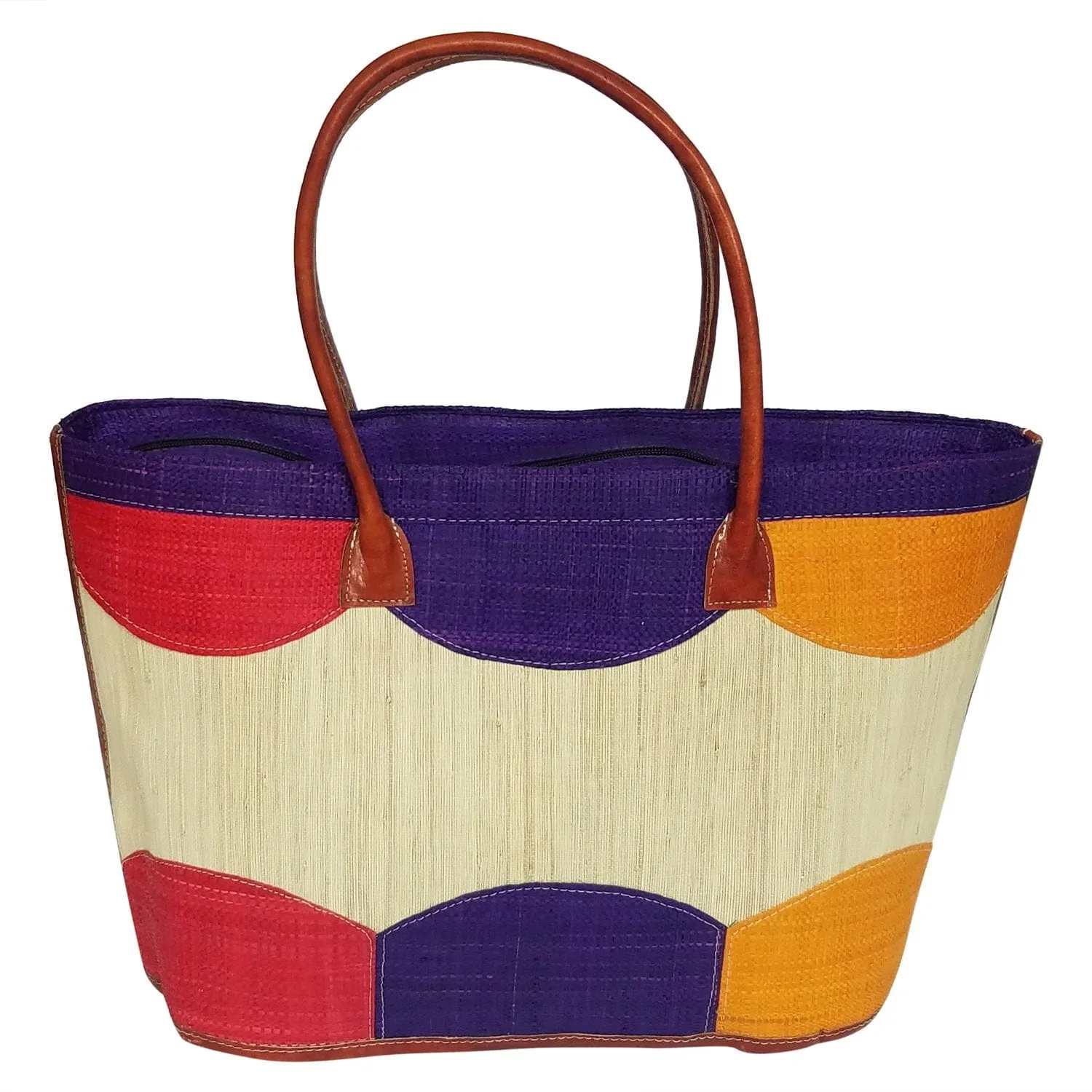 Aliciah: Raffia Bag