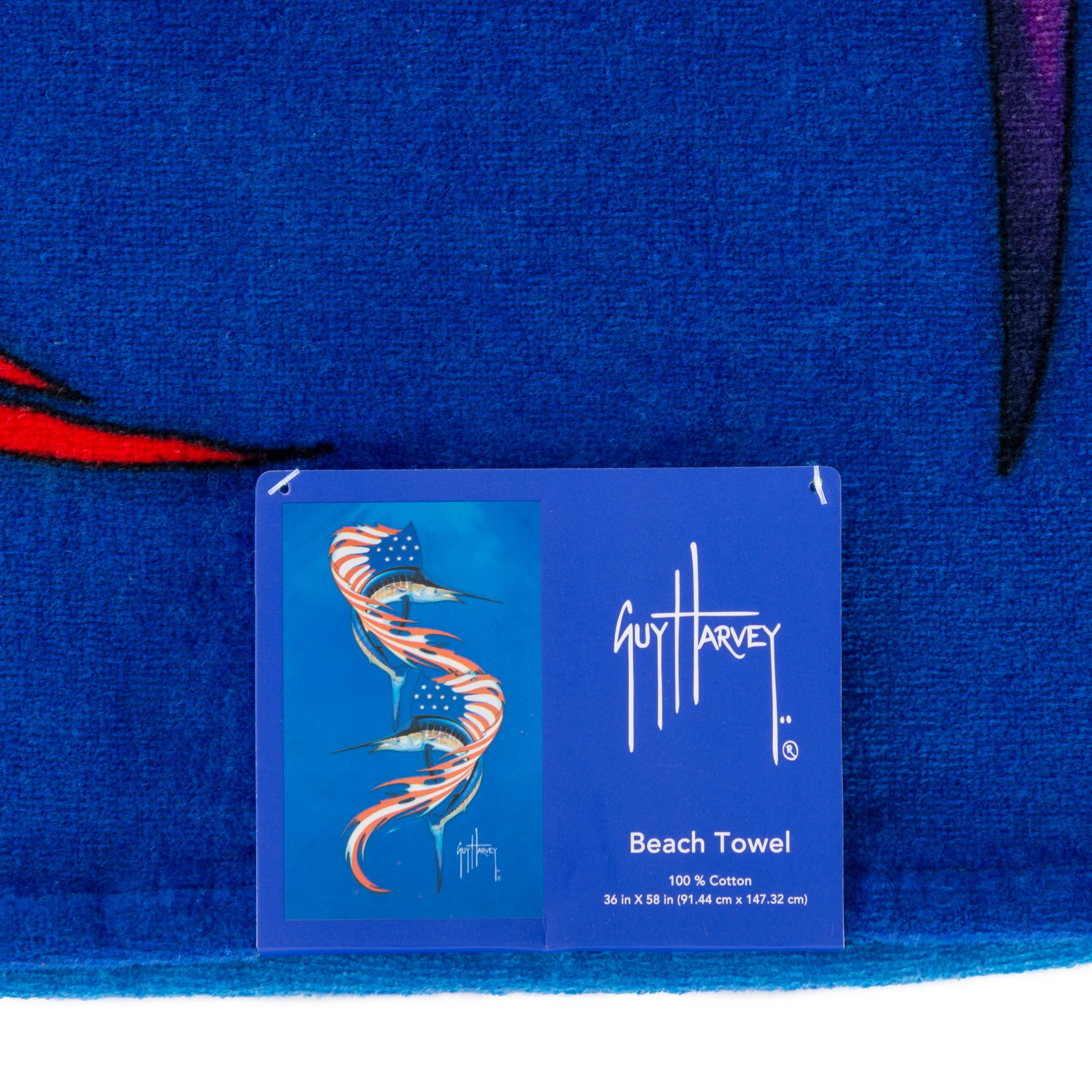 Americana Sailfish Beach Towel
