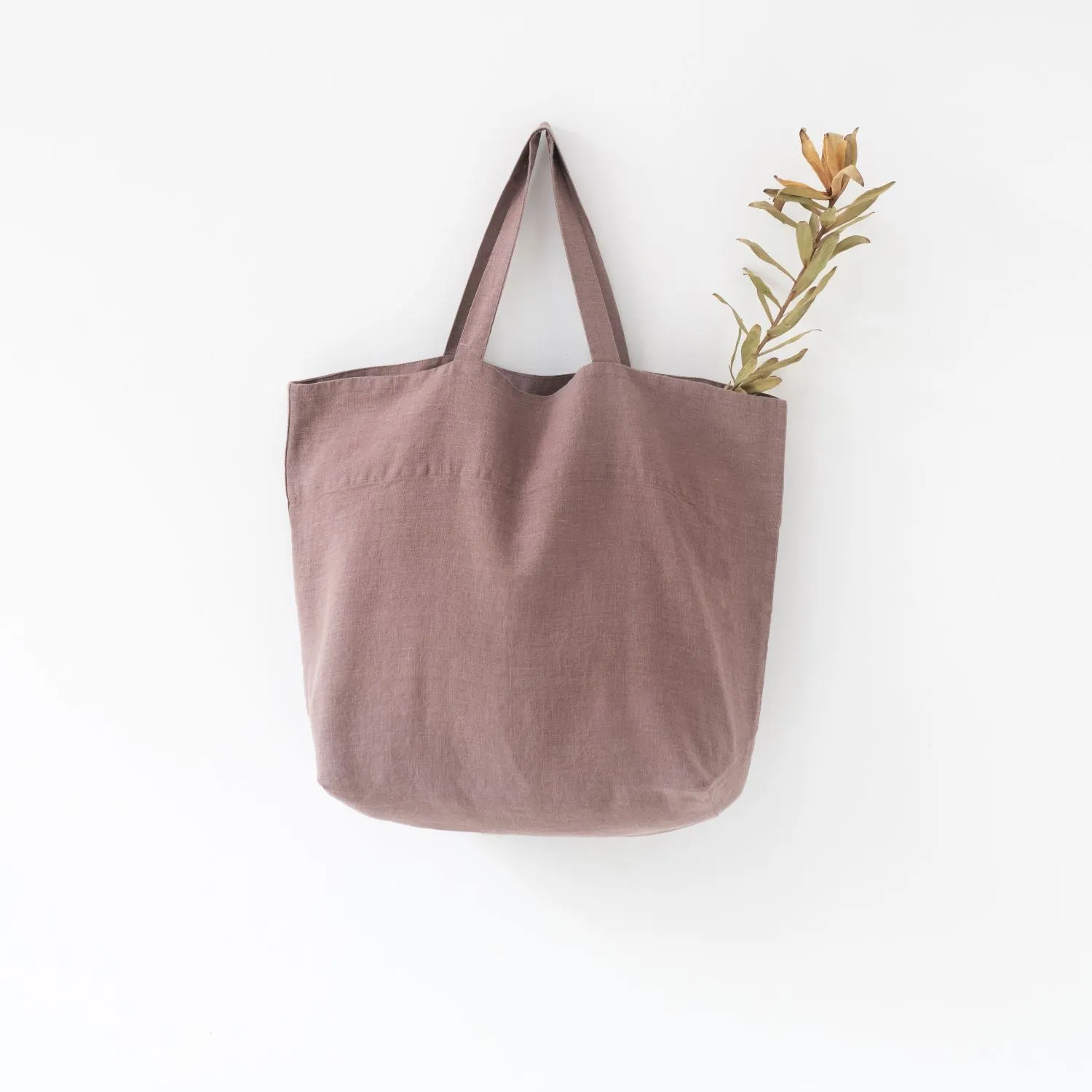 Ashes of Roses Large Linen Bag