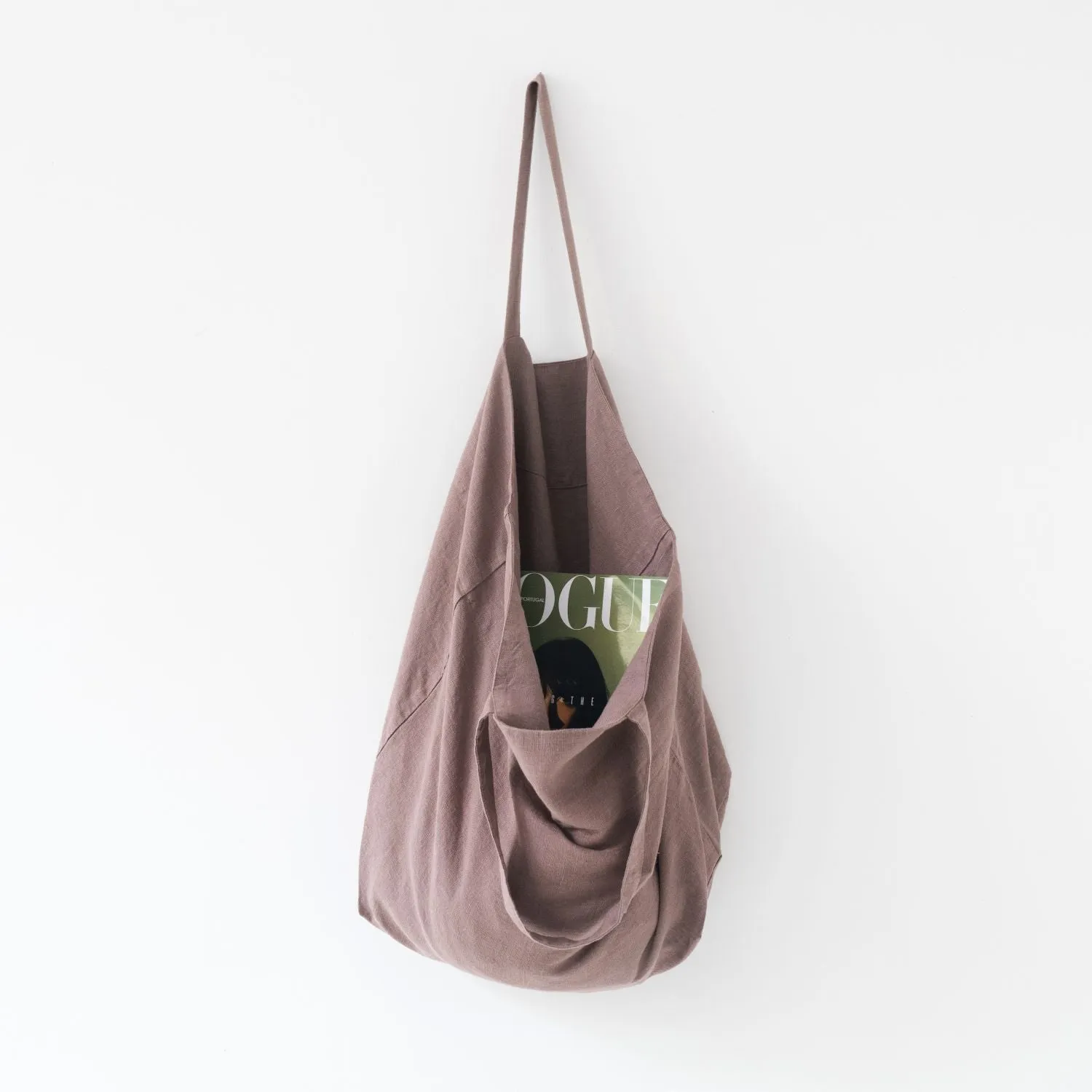 Ashes of Roses Large Linen Bag