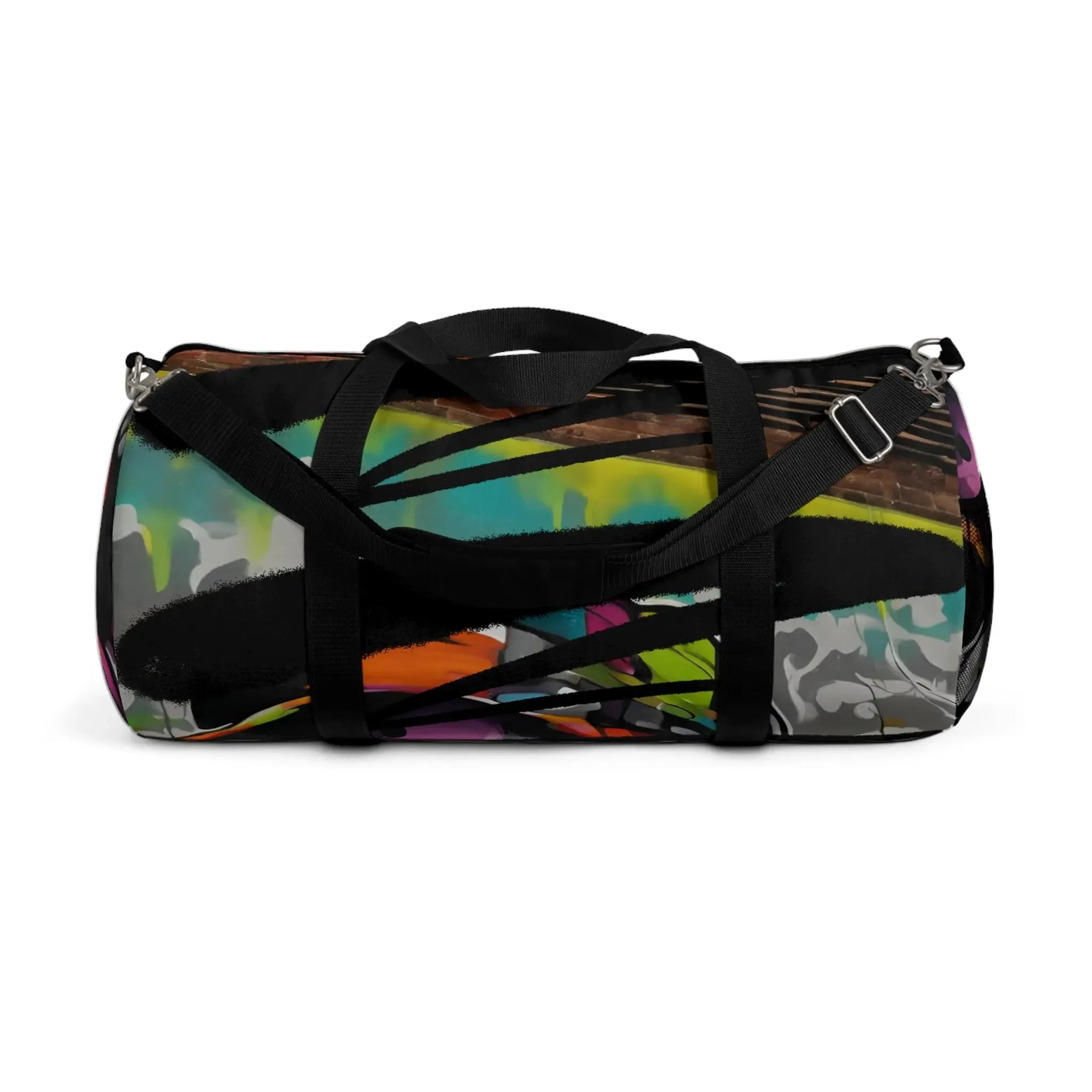 Bag Duffle Colorful Graffiti Art