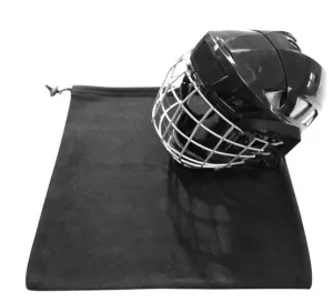 Blue Sports Goalie and Player Helmet Fleece Bag