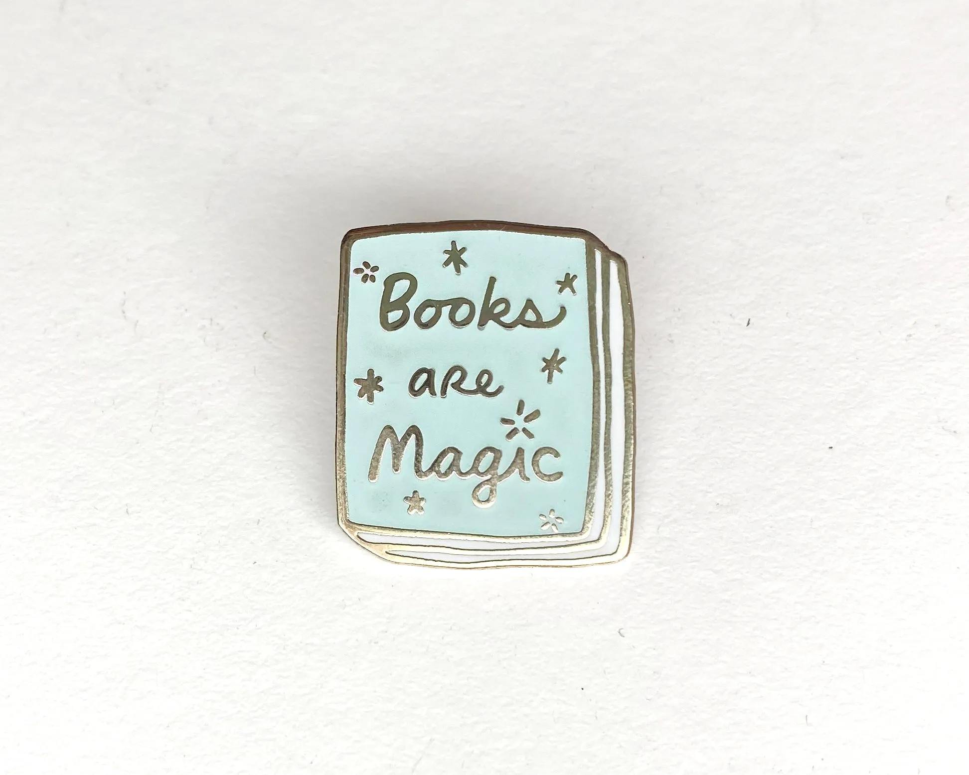 Book Pin: Books Are Magic