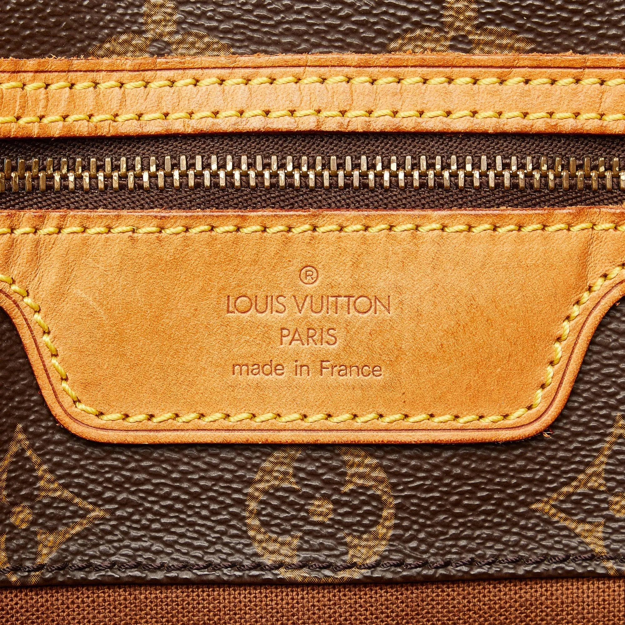 Brown Louis Vuitton Monogram Sac Shopping 48 Tote Bag