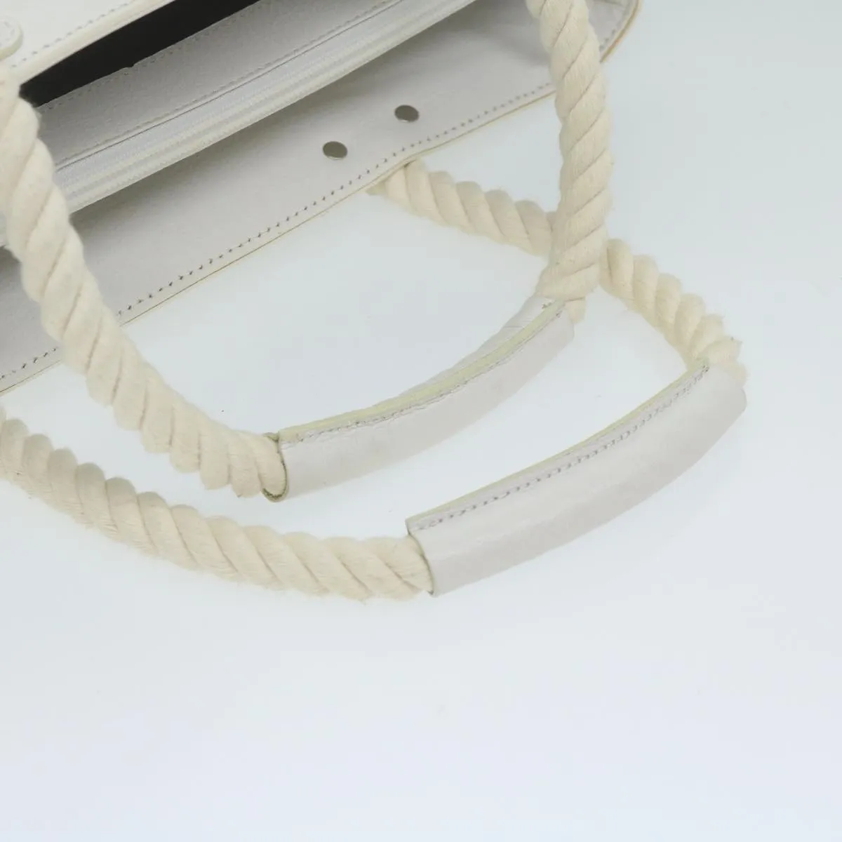 BURBERRY Hand Bag Canvas Beige  am5443