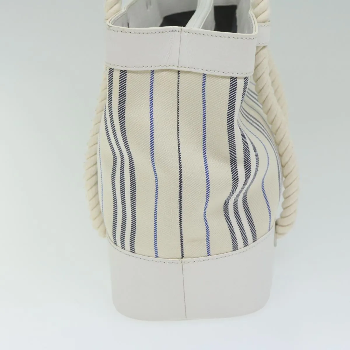 BURBERRY Hand Bag Canvas Beige  am5443