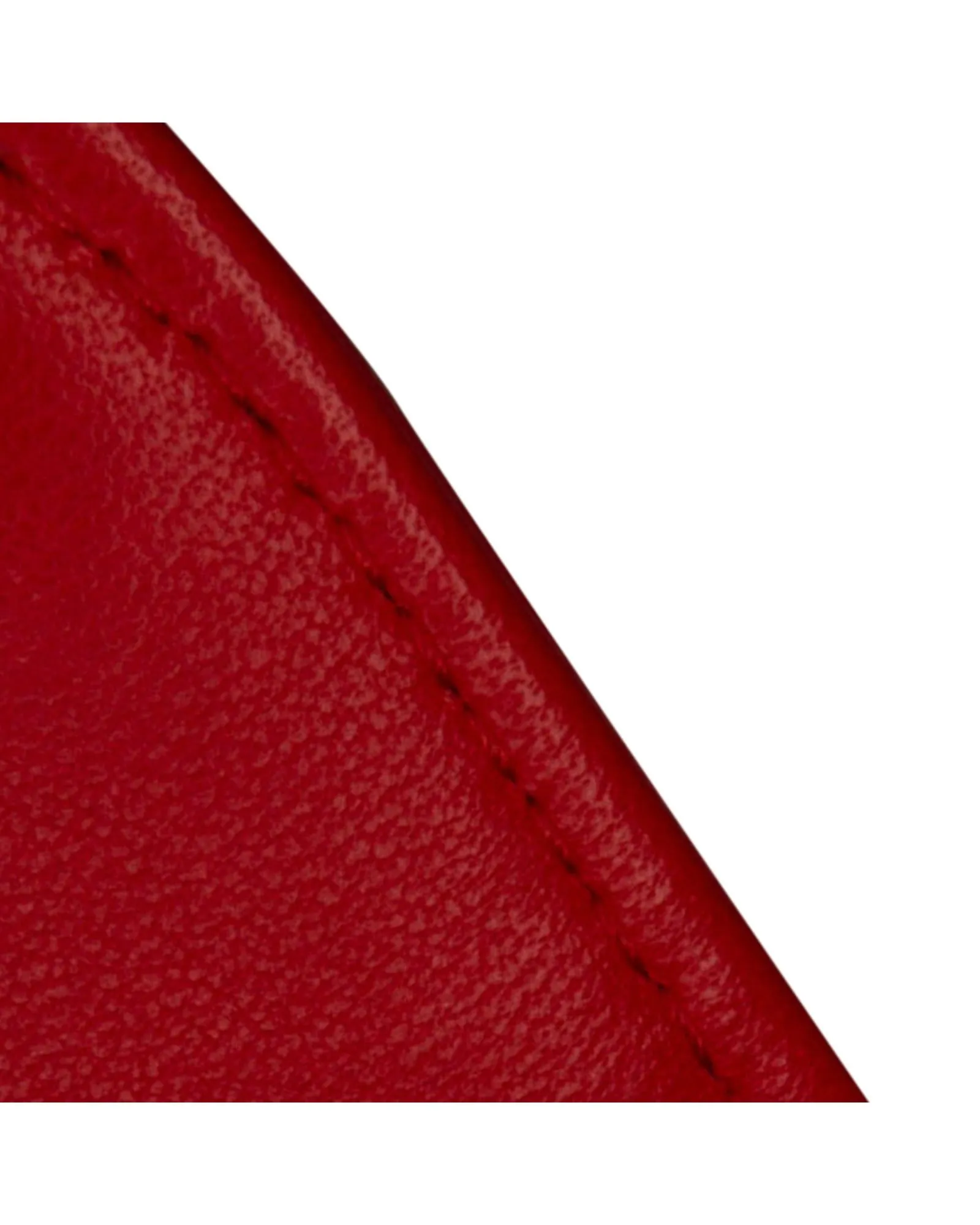 Chevron Quilted Lambskin CC Chain Wallet