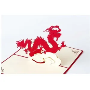 Chinese Dragon Pop-Up Card