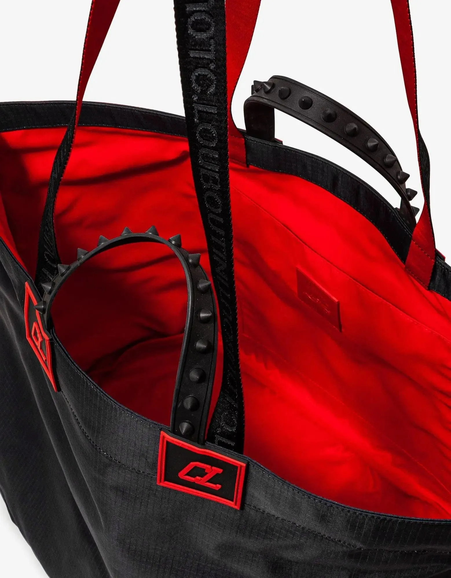 Christian Louboutin Black Loutote Beach Bag -