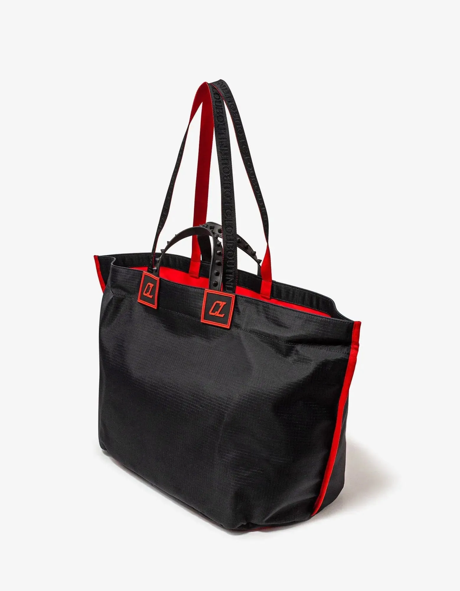 Christian Louboutin Black Loutote Beach Bag -