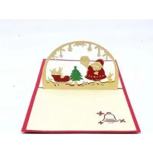 Christmas Dome Pop-Up Card