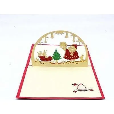 Christmas Dome Pop-Up Card