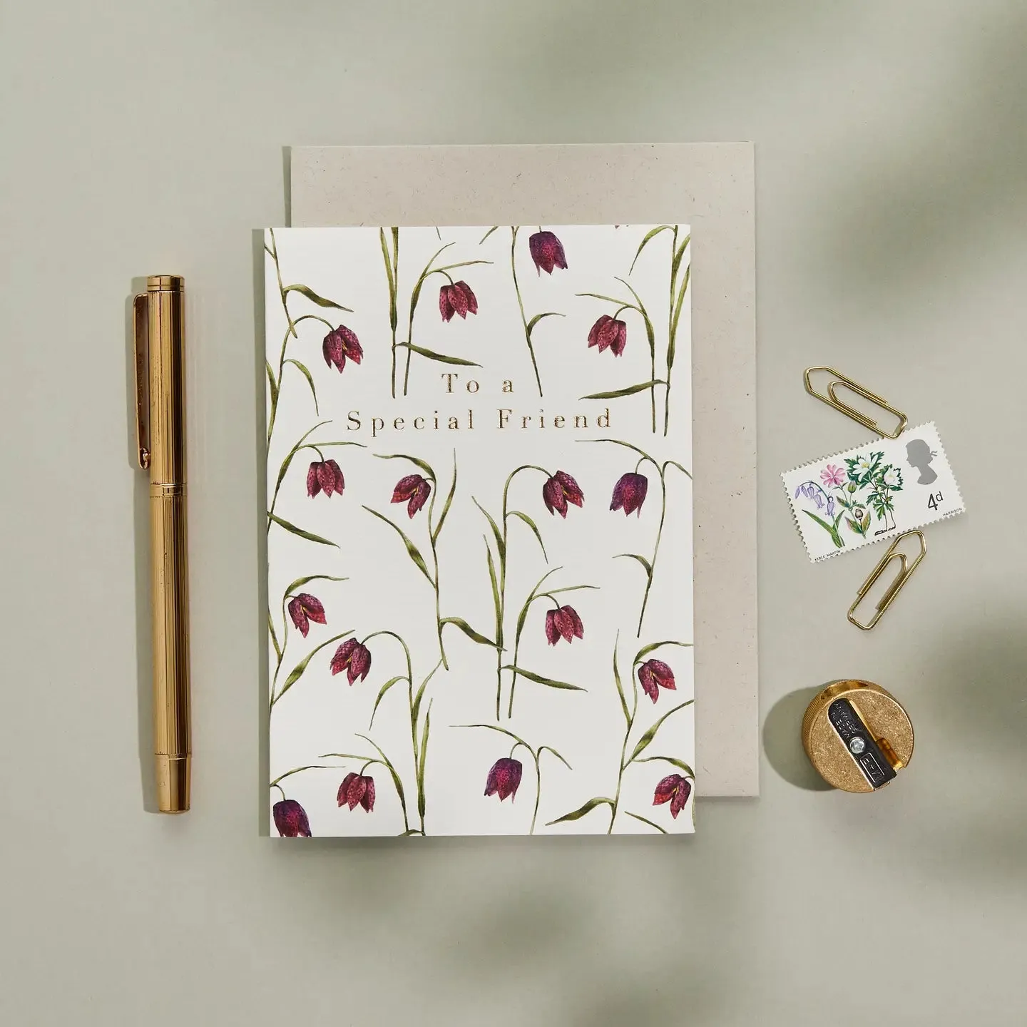 Cottage Garden "To A Special Friend" Greeting Card