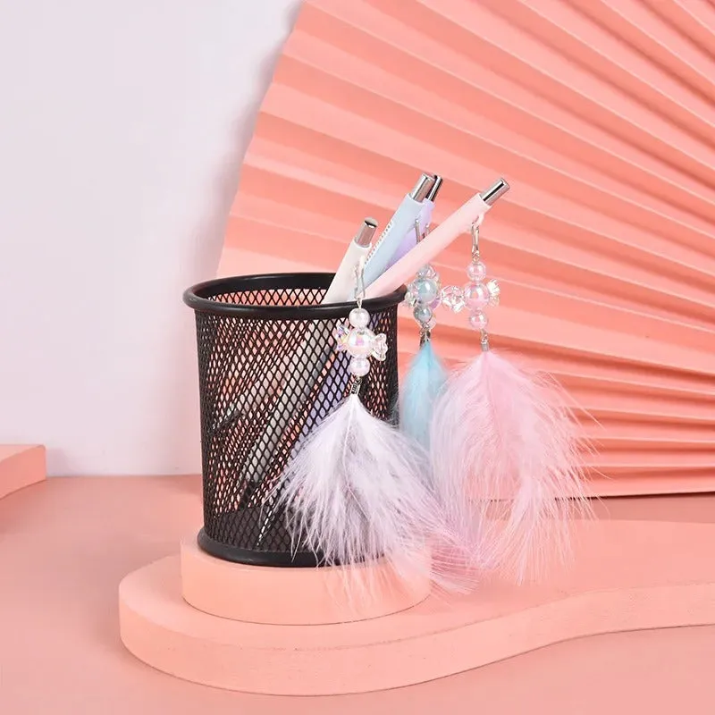 Creative Candy Feather Clutch Pen - 133