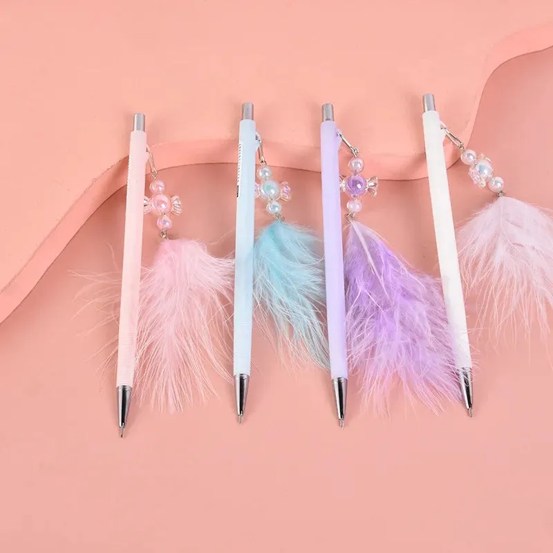 Creative Candy Feather Clutch Pen - 133
