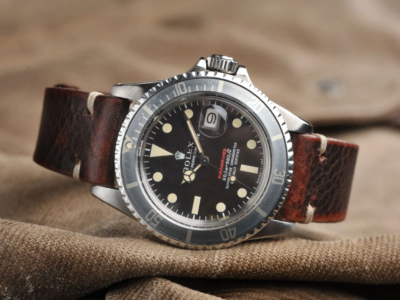 CURATED ROLEX 1680 MT.’S FIRST REDSUB B P