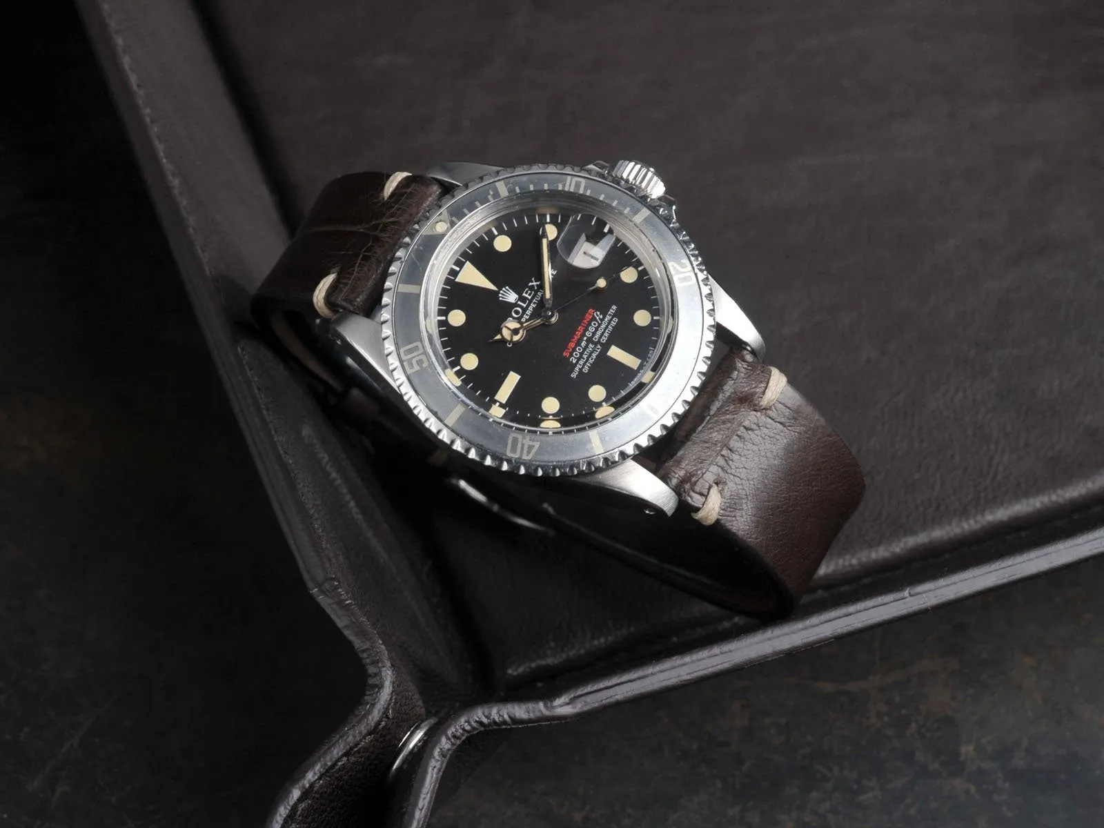 CURATED ROLEX 1680 MT.’S FIRST REDSUB B P