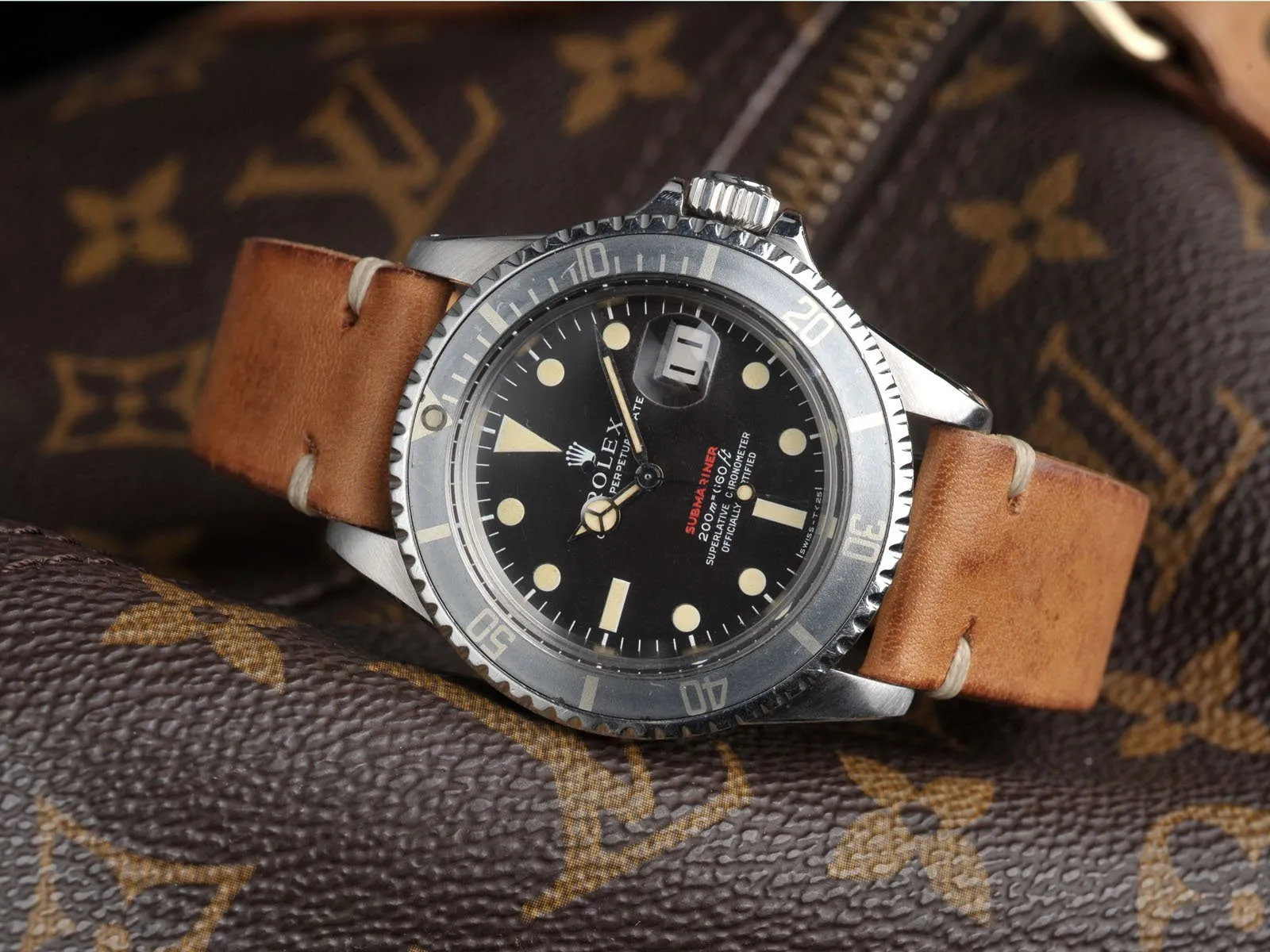 CURATED ROLEX 1680 MT.’S FIRST REDSUB B P
