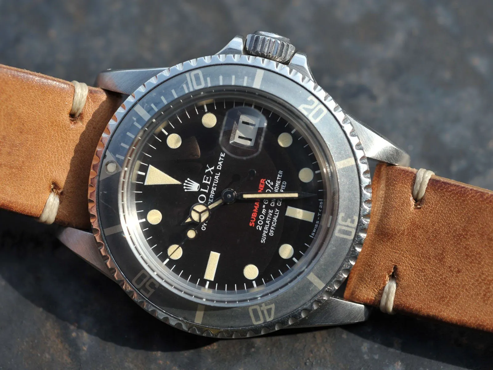 CURATED ROLEX 1680 MT.’S FIRST REDSUB B P