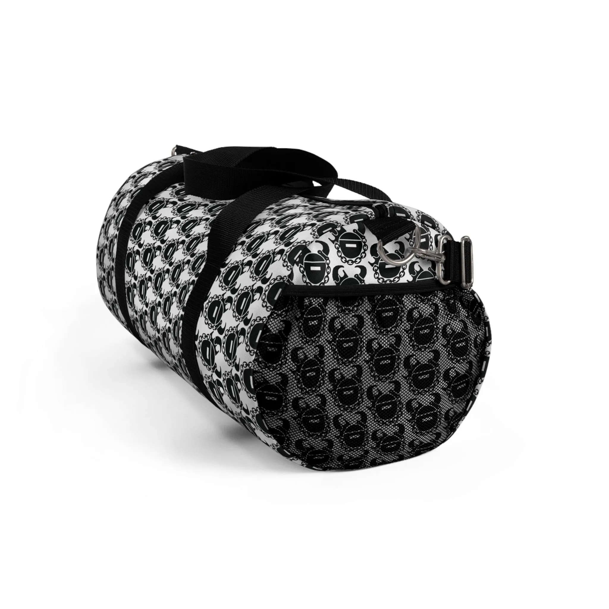 Duffel Bag - White/Black Helmets