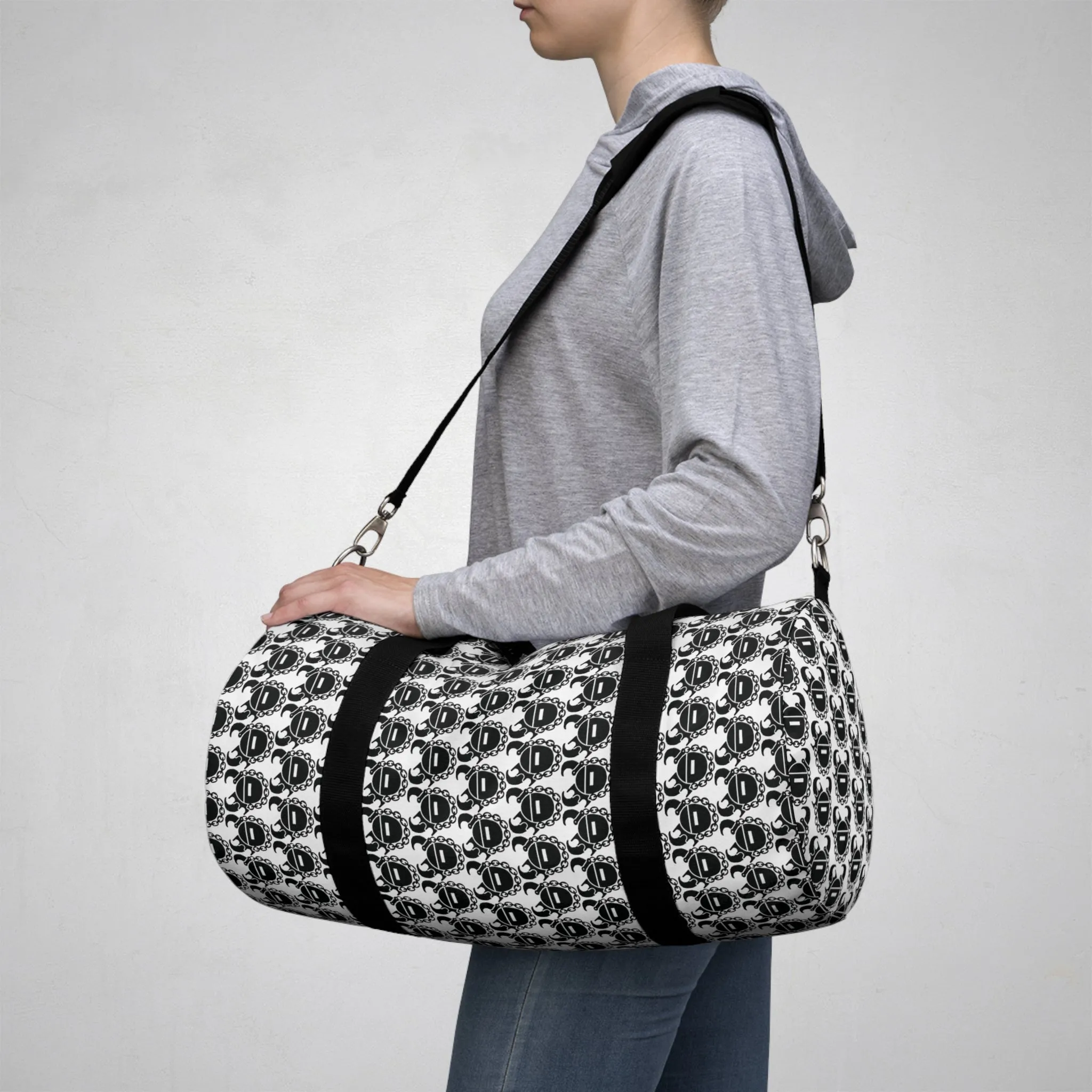 Duffel Bag - White/Black Helmets