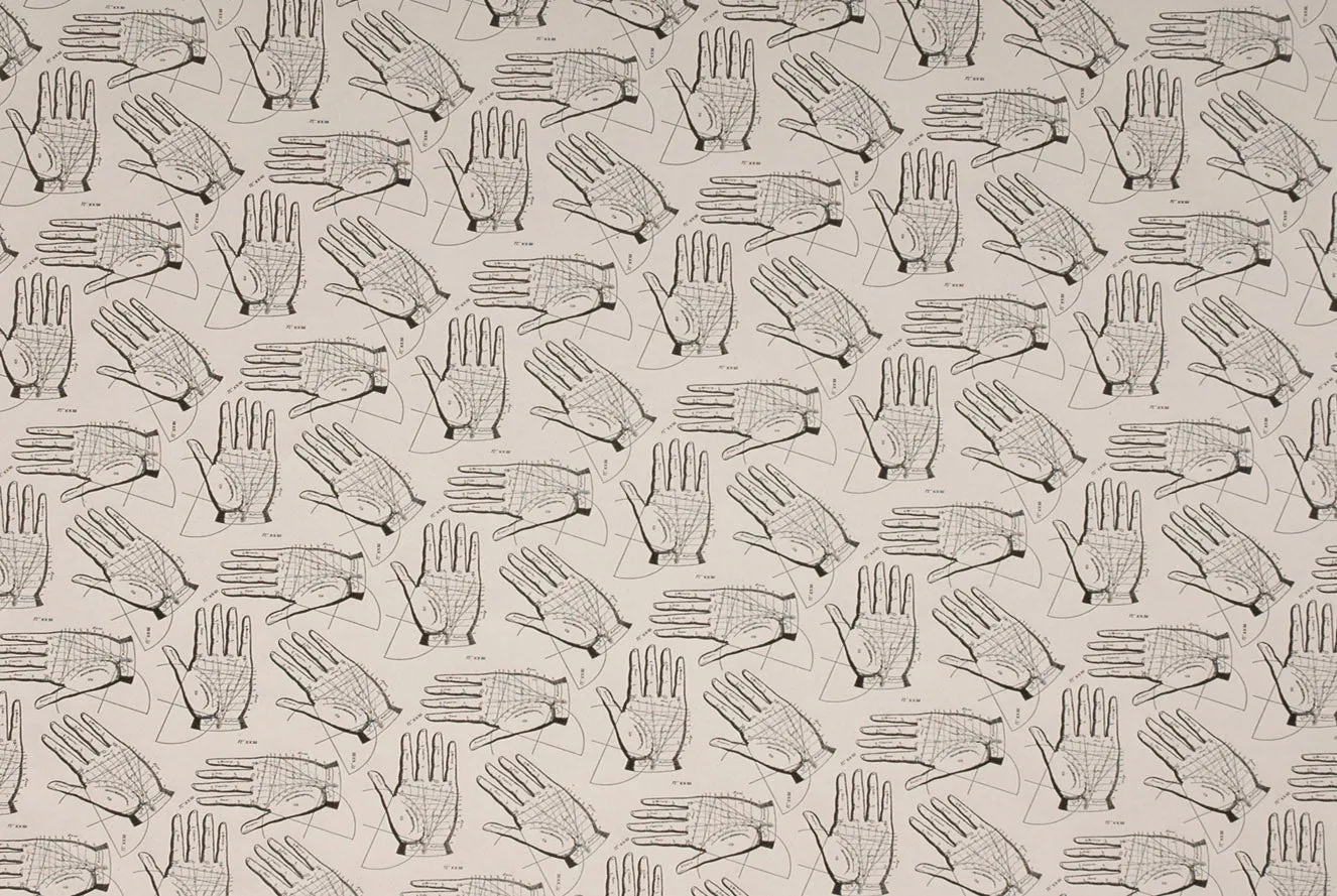Eco-friendly Italian Letterpress - Palmistry