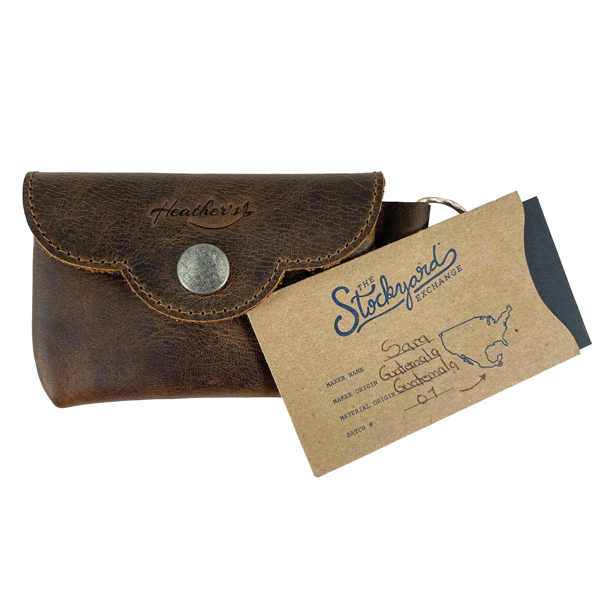 Envelope with Keyring
