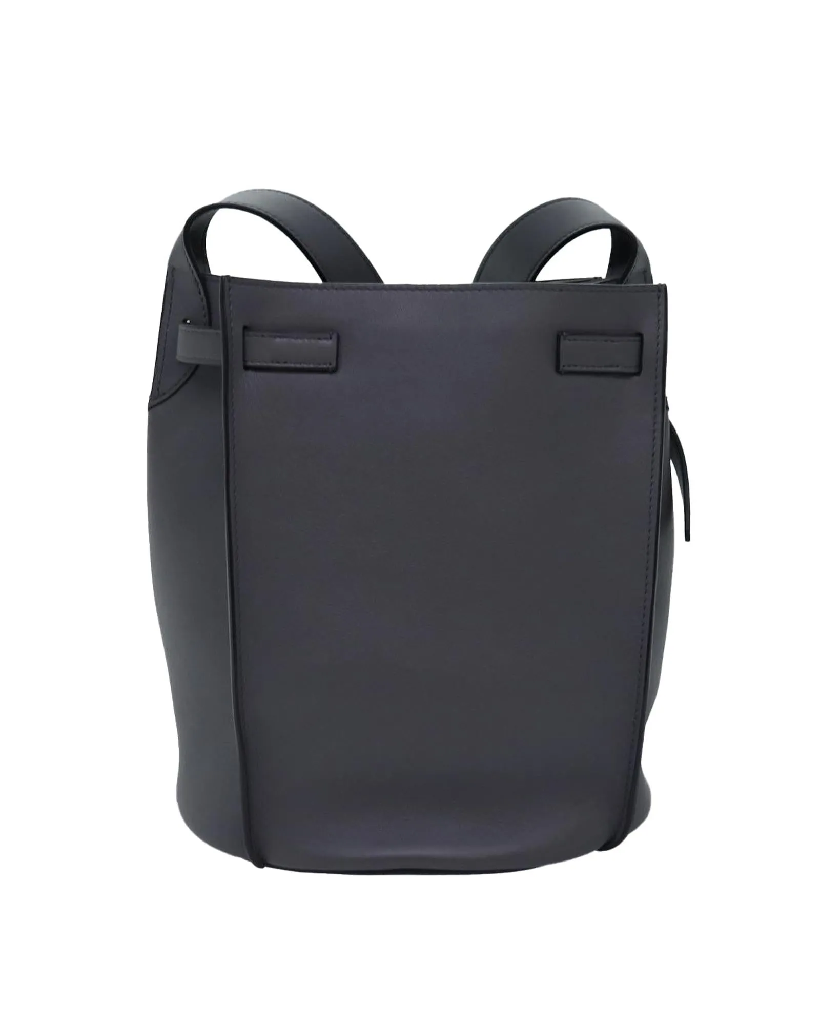 Gray Leather Shoulder Bag by Celine with Dust Bag (74791SA)