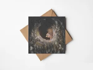 Greeting Card: Kelly Hood - The Nutcracker (Square)