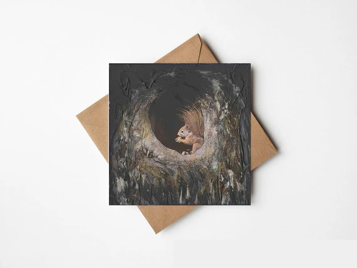Greeting Card: Kelly Hood - The Nutcracker (Square)