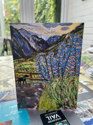 Greeting Card of Ozzy in Tsantamerla 5"x7"