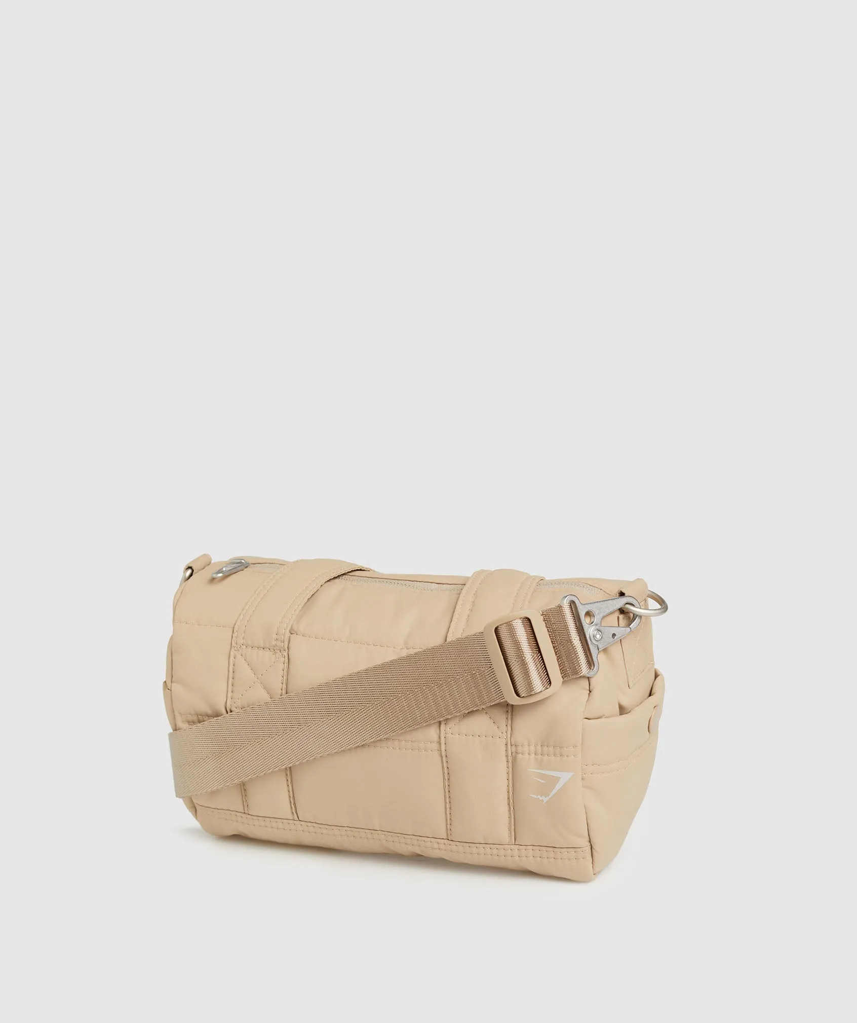 Gymshark Premium Lifestyle Mini Barrel Bag - Deep Fawn Brown