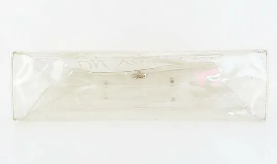 Hermès Kelly L Souvenir De L'exposition Clear Vinyl Beach Bag