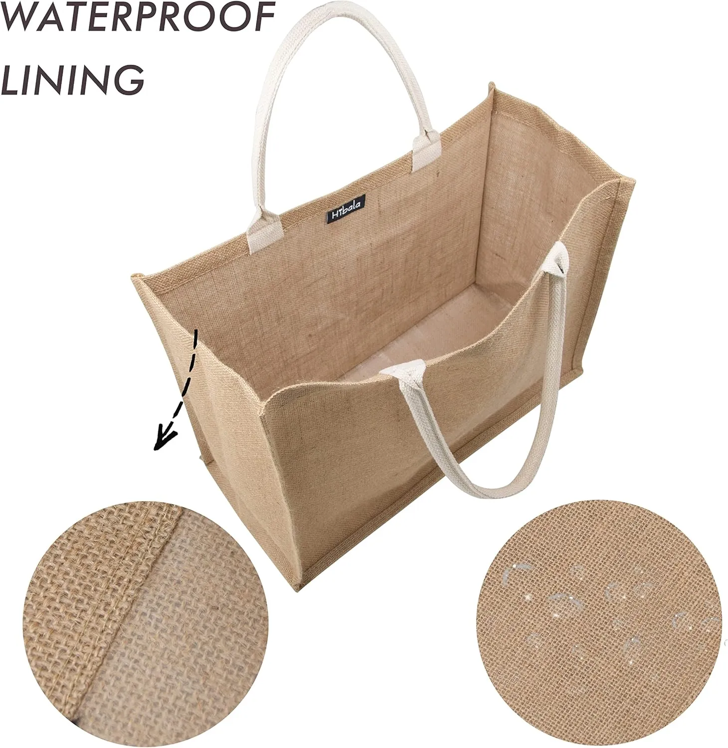Hibala Woven Large Beach Bag Straw Beach Tote Handmade Weaving Shoulder Tassel Bag Handbag