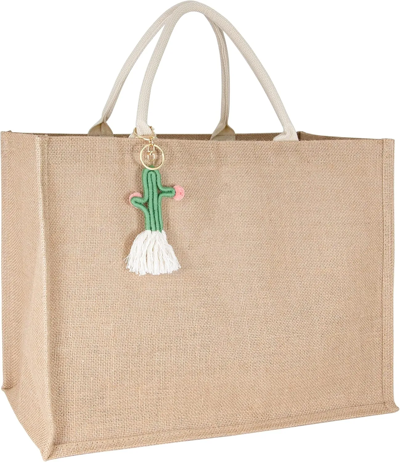 Hibala Woven Large Beach Bag Straw Beach Tote Handmade Weaving Shoulder Tassel Bag Handbag
