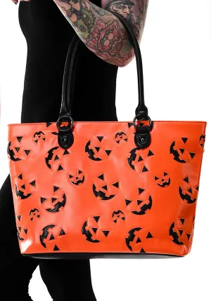 Jack Face [Orange] | TOTE BAG