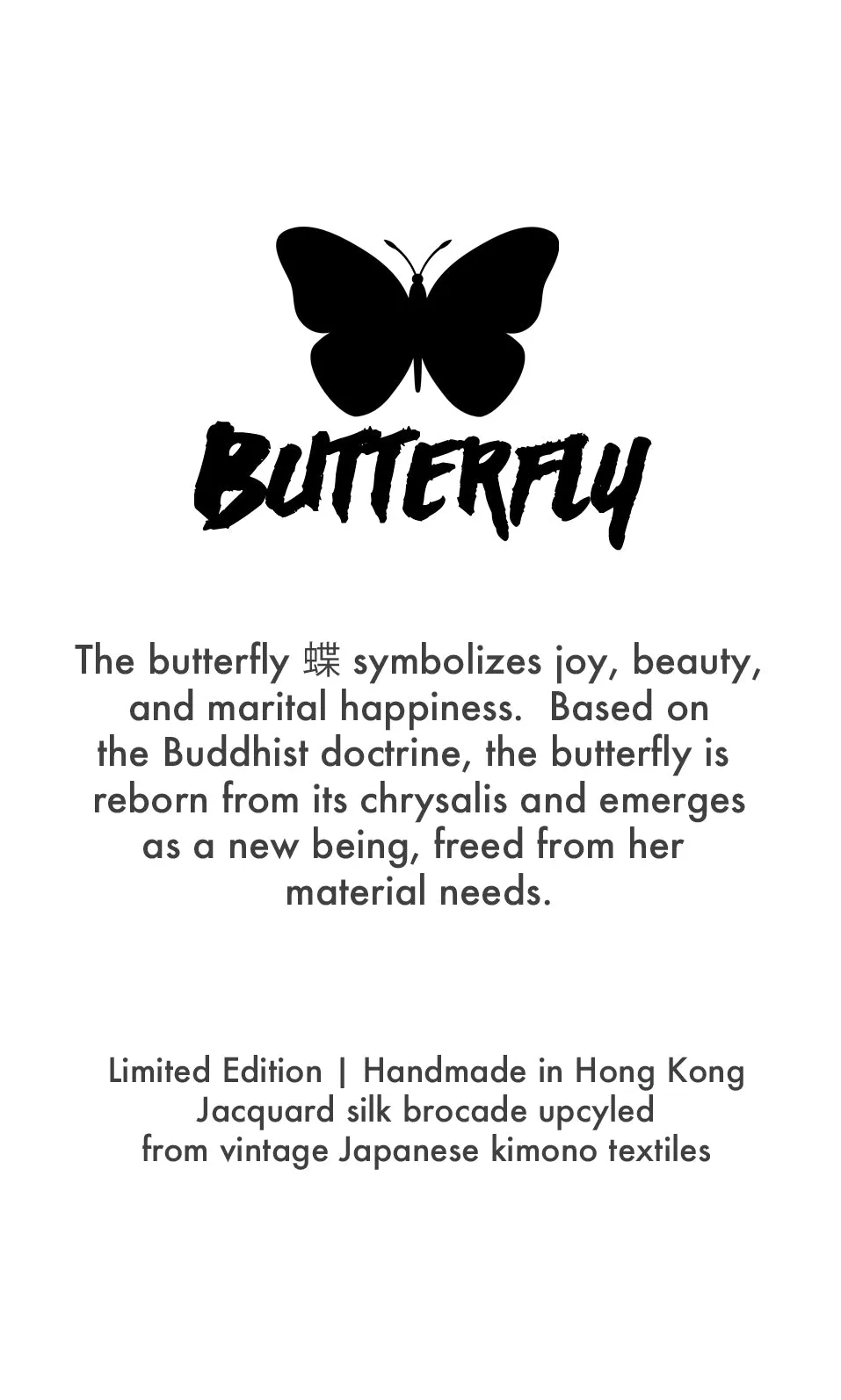 Kimono Envelope Clutch Bag with Butterfly dance | Upcycled Kimono Obi Silk