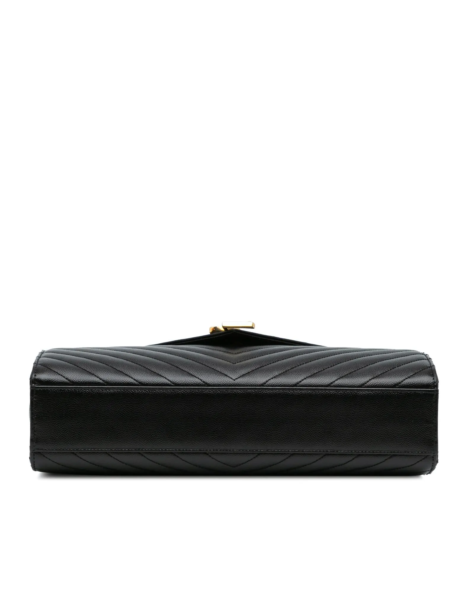 Large Quilted Envelope Bag with Chain Straps