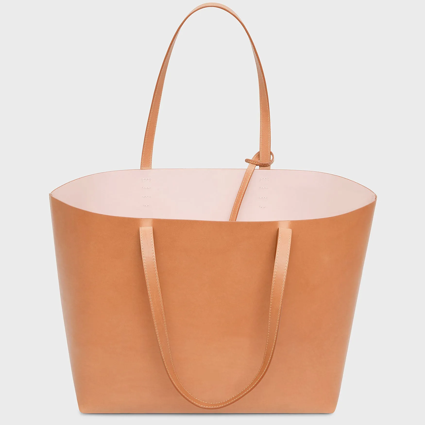 Large Tote - Cammello/Rosa