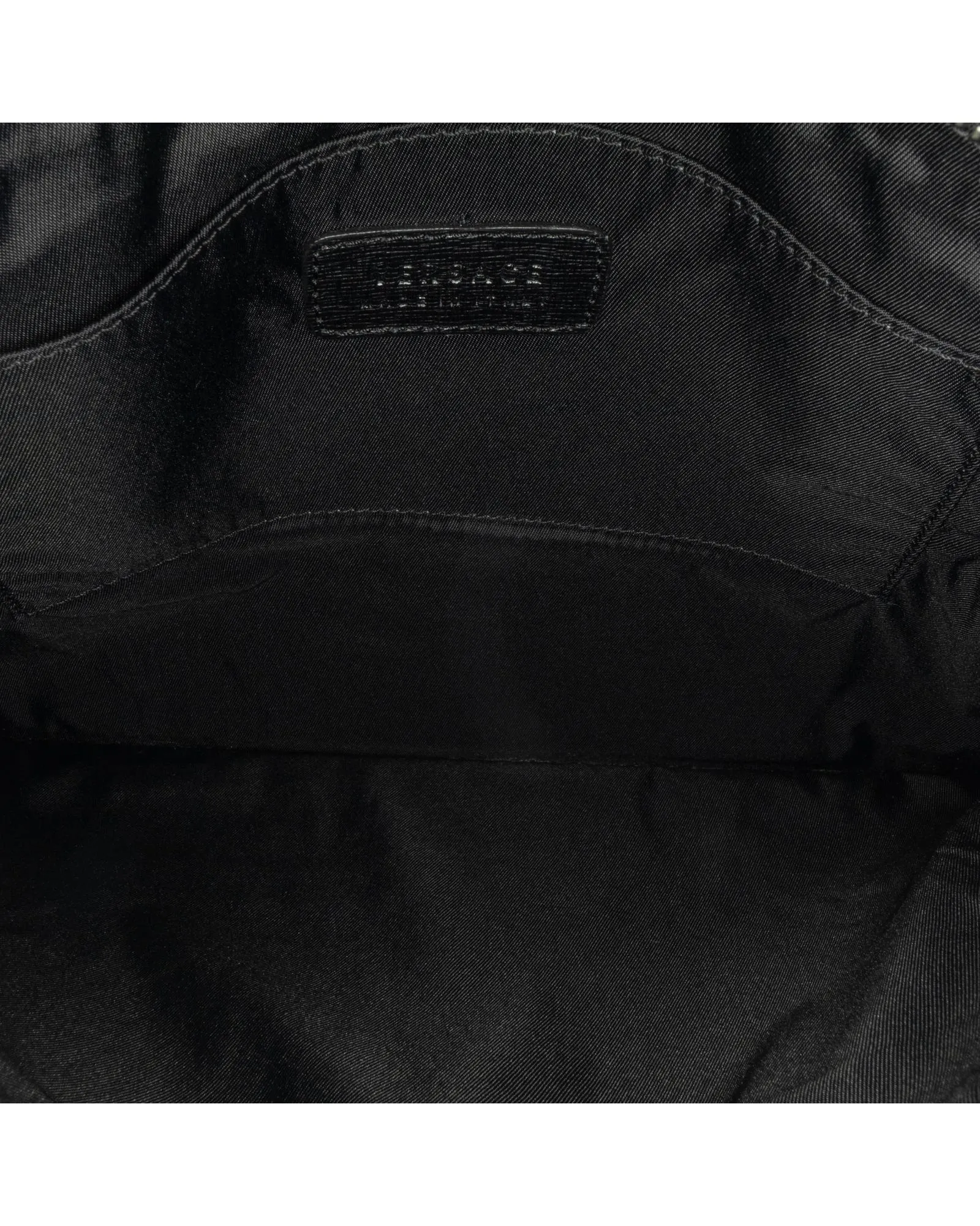 Leather Clutch with Wrist Strap and Top Zip Closure