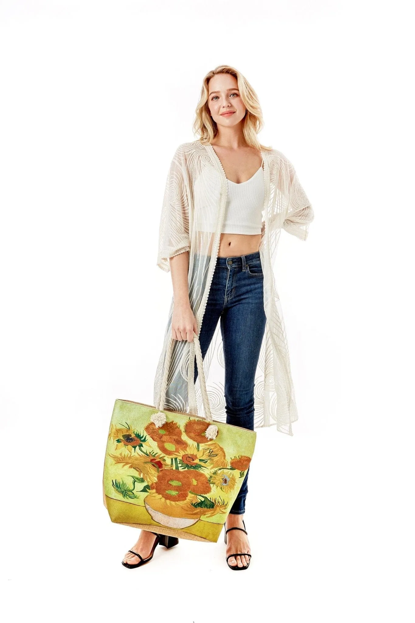 LOA322 Sunflowers by Van Gogh Tote