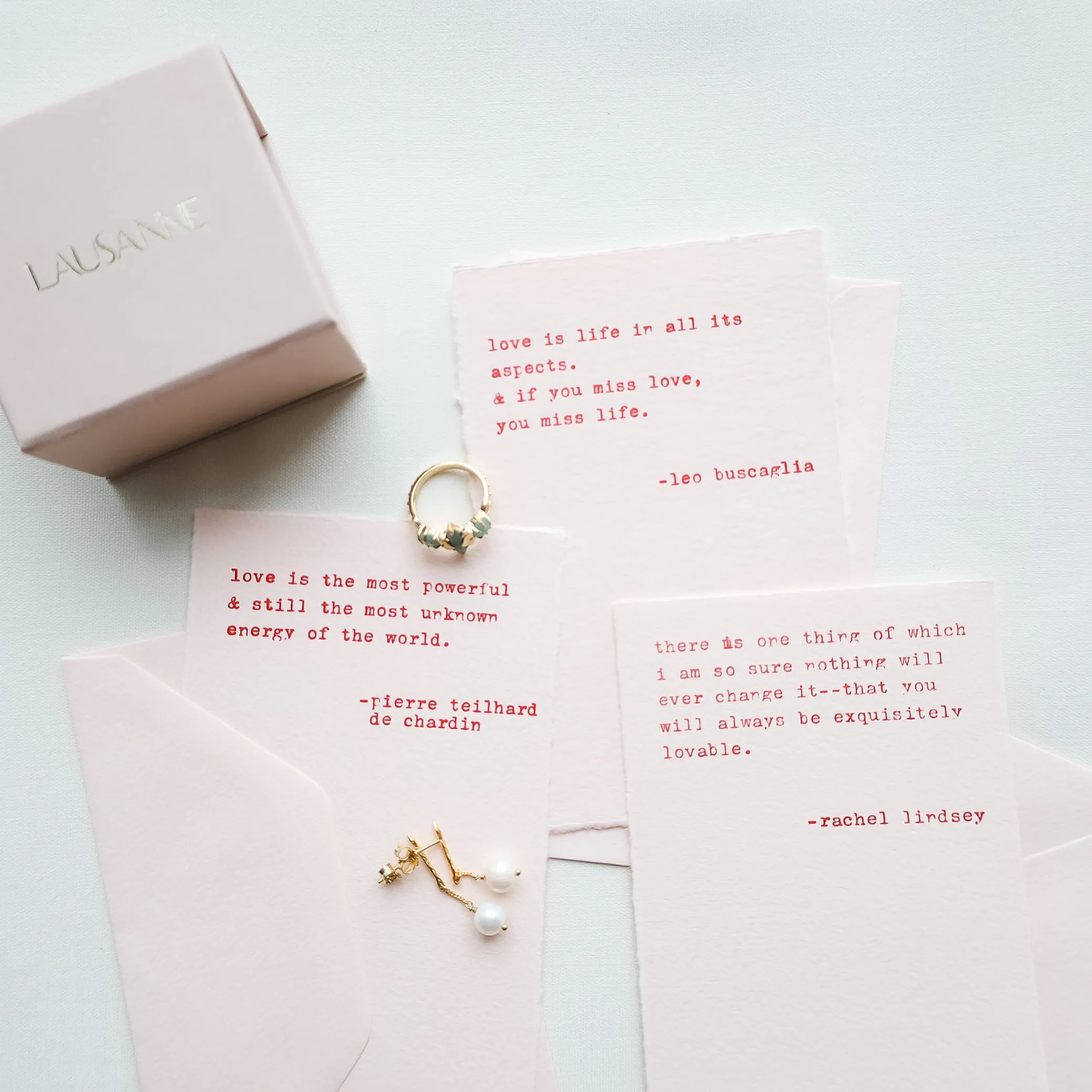 Love is Life Greeting Card