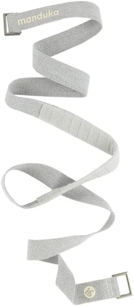 Manduka Yoga Commuter Mat Carrier - Eco-Friendly Cotton, Easy to Carry, Hands-Free, For All Mat Sizes, 68" x 1.5"