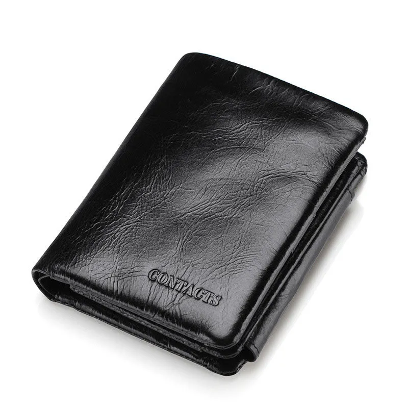 Men's Leather Wallet Purse Card Package Hand Bag Clutch Bag Storage Bag For Gift